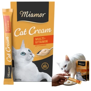 MIAMOR CAT MULTI-VITAMIN-CREAM Pasta Witaminowa 6szt