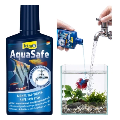 TETRA AQUASAFE 500ML - Preparat Do Uzdatniania Wody w Akwarium