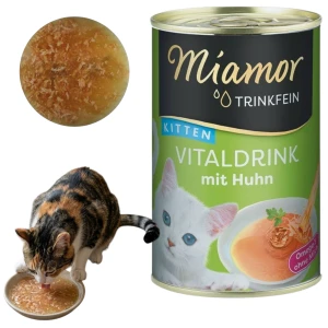 Miamor Vitaldrink Kitten z Kurczakiem Napój dla Kociąt 135ml