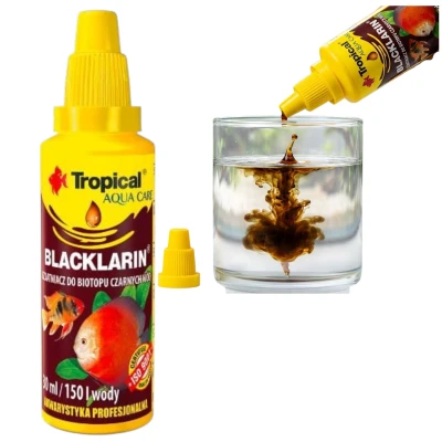 TROPICAL BLACKLARIN 30ml Uzdatniacz Do Biotopu Czarnych Wód