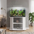 Szafka pod Akwarium Profilowane Budget 60x30x60cm Biała