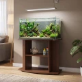 Szafka pod Akwarium Profilowane Budget 60x30x60cm Orzech