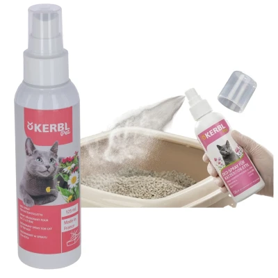 Kerbl Dezodorant w Sprayu do Kuwety dla Kotów Neutralizator Zapachów 125ml