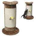 DRAPAK Narożny Dla Kota CORNER Brązowy 58cm