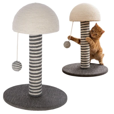 Kerbl Drapak Drzewko dla Kota Funghi 42 cm Szaro-biały