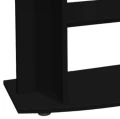 Szafka pod Akwarium Profilowane Budget 80x35x60cm Czarna