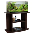 Szafka pod Akwarium Profilowane Budget 80x35x60cm Wenge