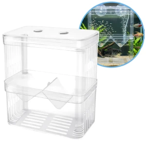 Jeneca FH-D Isolation Box Kotnik Dwukomorowy Plastikowy dla Ryb 9,5x7x13,5cm