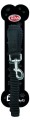 Smycz dla psa L-BUNGEE-BLACK,rozciągliwa 120-180cm Czarna