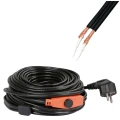 Kabel Grzewczy Przewód Grzejny do Rur z Termostatem 64W 4m