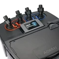Aquael Hypermax Hypermax BT Thermo Filtr Zewnętrzny Do Akwarium 200-1500l 4500l/h z Wbudowanymi Grzałkami 2x150W