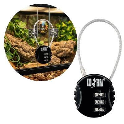 Kłódka Do Terrarium EXO TERRA Z Kodem – Zabezpieczenie