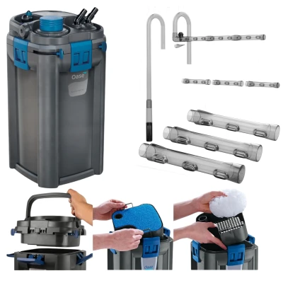 OASE BioMaster Thermo 600 Filtr Zewnętrzny z Grzałką i Prefiltrem do Akwarium do 600l