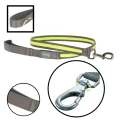 Kerbl Pet Light &amp; Reflex Solidna Smycz Podświetlana LED dla Psa 120cm 25mm