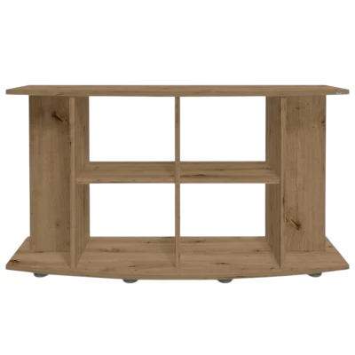 Szafka pod Akwarium Profilowane Budget 120x40x60cm Dąb Artisan