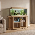 Szafka pod Akwarium Profilowane Budget 120x40x60cm Dąb Artisan