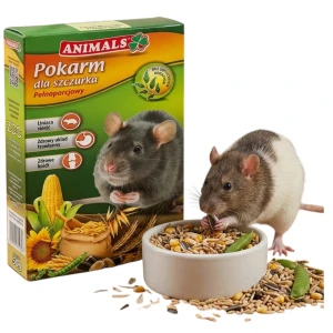 Animals Pokarm dla Szczura Mieszanka Ziaren i Nasion Warzyw 500g
