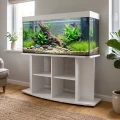 Szafka pod Akwarium Profilowane Budget 120x40x60cm Biała
