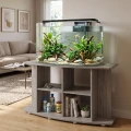 Szafka pod Akwarium Profilowane Budget 120x40x60cm Dąb Truflowy