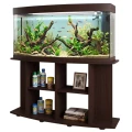 Szafka pod Akwarium Profilowane Budget 120x40x60cm Wenge