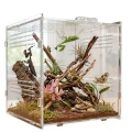 Terrarium Akrylowe DIVERSA 15x15x15 cm Dla Pająka Modliszki