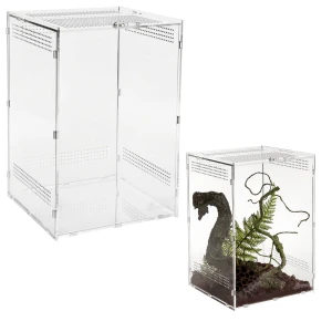 Terrarium z Akrylu DIVERSA 20x20x30 Dla Modliszki Ptasznika