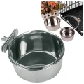 Miska ze Stali Nierdzewnej Do Klatki Transportera Gulliver Bracco Scudo 600ml