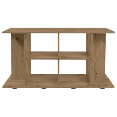 Szafka pod Akwarium Proste Budget 120x40x60cm Dąb Artisan