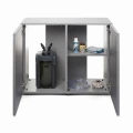 Aquael GLOSSY 80x35x72cm Szafka Pod Akwarium ZD80 Szara