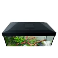 Kompletny Zestaw Akwariowy AQUOS AQUA PLAY 60 CZARNY 54L + Filtr Grzałka Oświetlenie LED do Domu i Biura