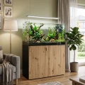 Szafka pod Akwarium Elitte 100x40x90 Czarny-Dąb Artisan