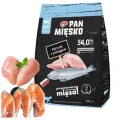 PAN MIĘSKO Sucha Karma Dla Kota Kurczak Z Pstrągiem S 400g