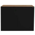 Szafka pod Akwarium Elitte 100x40x90 Dąb Artisan-Czarny