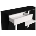Szafka pod Akwarium Elitte 100x40x90 Czarny-Biały