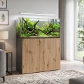 Szafka pod Akwarium Proste Elitte 100x40x90 Grafit-Dąb Artisan
