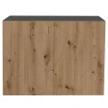 Szafka pod Akwarium Proste Elitte 100x40x90 Grafit-Dąb Artisan
