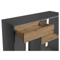 Szafka pod Akwarium Proste Elitte 100x40x90 Grafit-Dąb Artisan