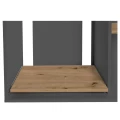 Szafka pod Akwarium Proste Elitte 100x40x90 Grafit-Dąb Artisan