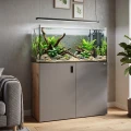Szafka pod Akwarium Proste Elitte 100x40x90 Dąb Artisan-Grafit