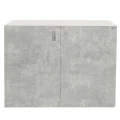 Szafka pod Akwarium Proste Elitte 100x40x90 Biały-Beton