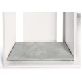 Szafka pod Akwarium Proste Elitte 100x40x90 Biały-Beton