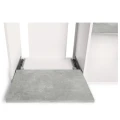 Szafka pod Akwarium Proste Elitte 100x40x90 Biały-Beton