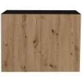 Szafka pod Akwarium Proste Elitte 100x50x90 Czarny-Dąb Artisan