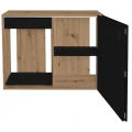 Szafka pod Akwarium Proste Elitte 100x50x90 Dąb Artisan-Czarny