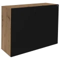 Szafka pod Akwarium Proste Elitte 100x50x90 Dąb Artisan-Czarny