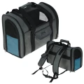 Kerbl Plecak Torba Transporter dla psa kota Vacation 43x24x30cm SZARY