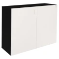 Szafka pod Akwarium Proste Elitte 100x50x90 Czarny-Biały