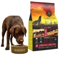 AMBROSIA GF Dog Wołowina ze Świeżym Łososiem 2kg – lśniąca Sierść