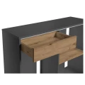 Szafka pod Akwarium Proste Elitte 100x50x90 Grafit-Dąb Artisan