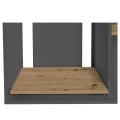 Szafka pod Akwarium Proste Elitte 100x50x90 Grafit-Dąb Artisan